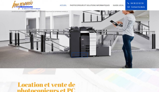 Comment louer un photocopieur professionnel à Marseille ? - Impressio