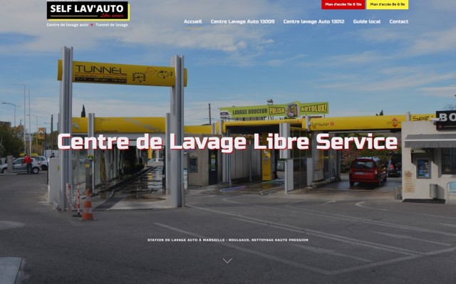 Lavage auto haute pression à Marseille - Self LavAuto