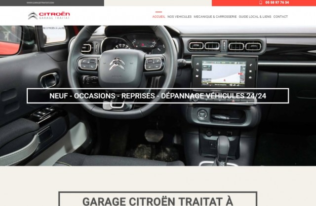 Acheter une Citroën neuve à Laurède - Garage Traitat