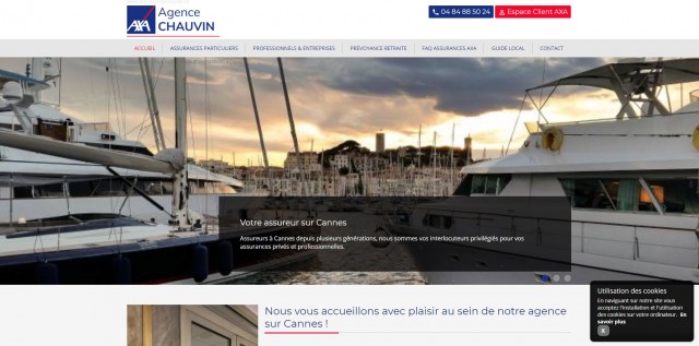 Agent d'assurance AXA à Cannes - Agence Chauvin