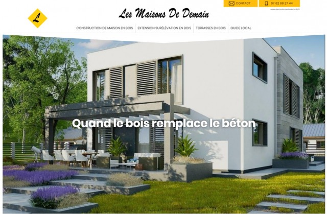 Construction et extension de maisons en bois à Marignane - Les Maisons de Demain