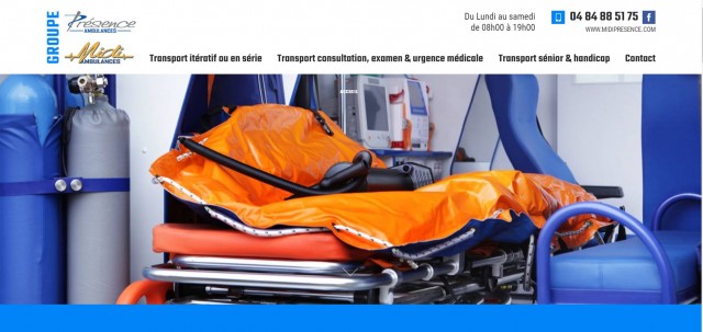 Transport en ambulance à Montpellier - Midi Présence