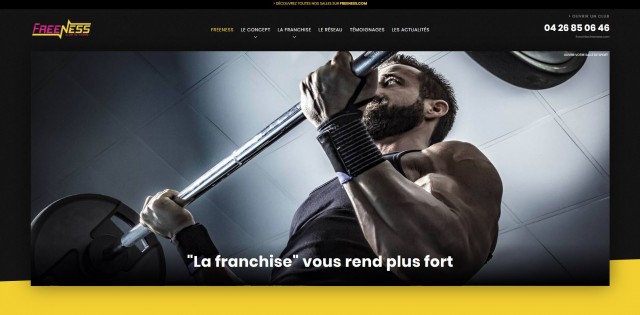Franchise club de sport partout en France - Freeness