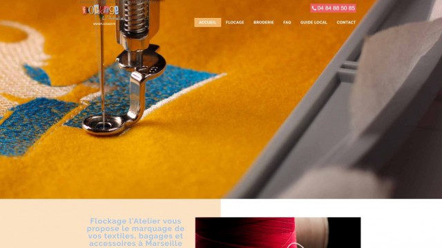 Quel atelier pour le flocage sur textile à Marseille ? - Flockage L'Atelier