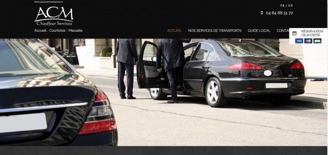 Louer un minibus avec chauffeur Marseille - ACM Chauffeur Services