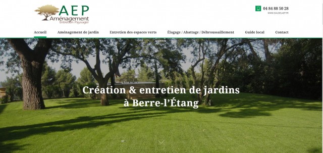 Aménagement de jardin extérieur sur-mesure à Aix-en-Provence - AEP