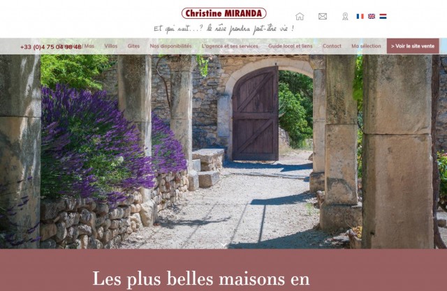 Où louer un beau mas provençal pour des vacances en Drôme provençale ? - Christine Miranda