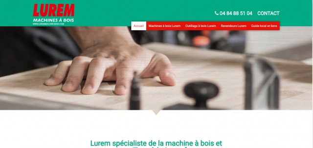Machine à bois professionnelle Paris - Lurem