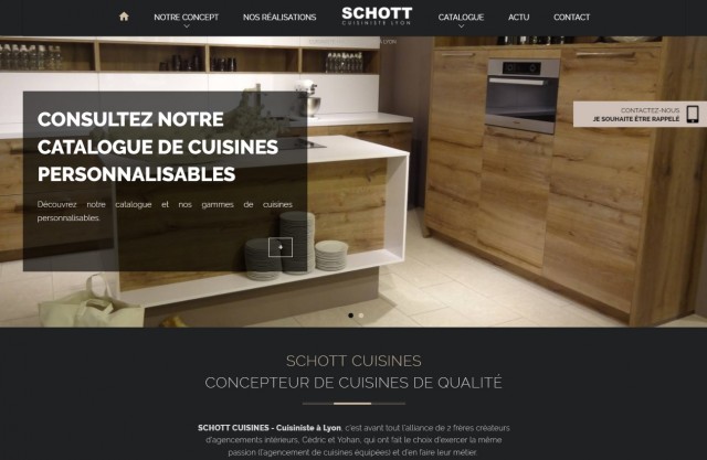 Quelle entreprise à Lyon pour la création d'une cuisine sur mesure ? - Schott Cuisines