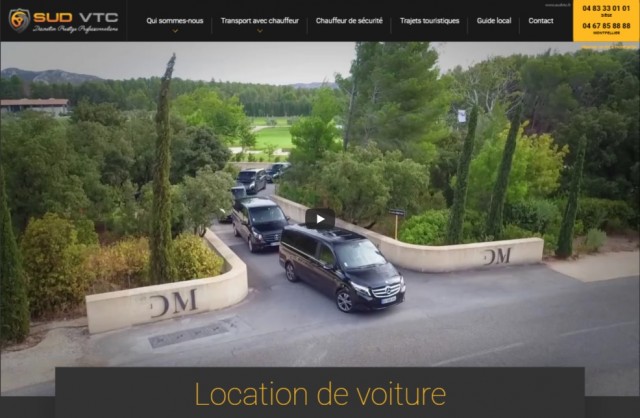 Réserver un VTC de prestige à Montpellier - SUD VTC