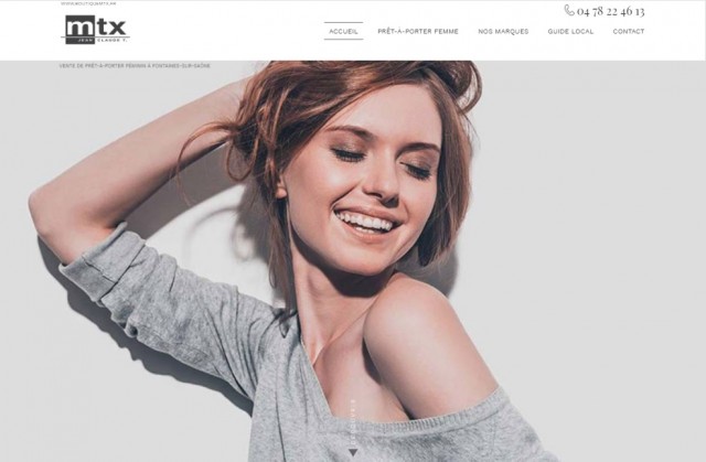 Prêt-à-porter féminin haut de gamme à Fontaines-sur-Saône - Boutique MTX