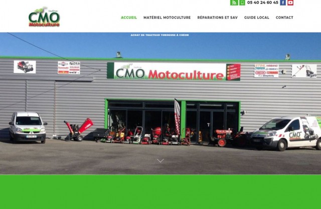 Vente de matériel de motoculture vers Créon - CMO Motoculture