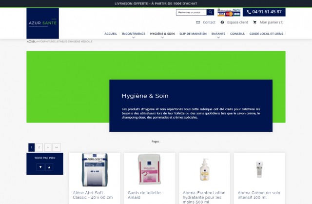 Où commander des protections urinaires pour adulte ? - Azur Santé