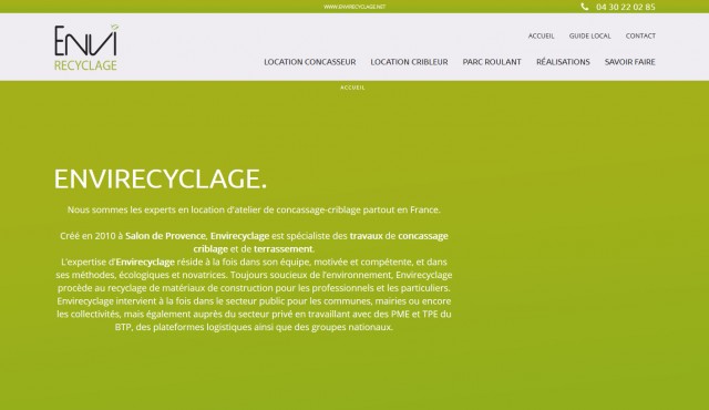 Comment louer un atelier de concassage-criblage dans les Bouches du Rhône ? - Envirecyclage