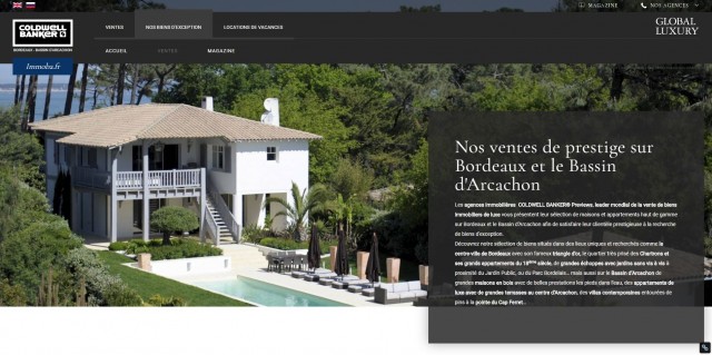 Vente de villas de prestige au Cap Ferret - Coldwell Banker