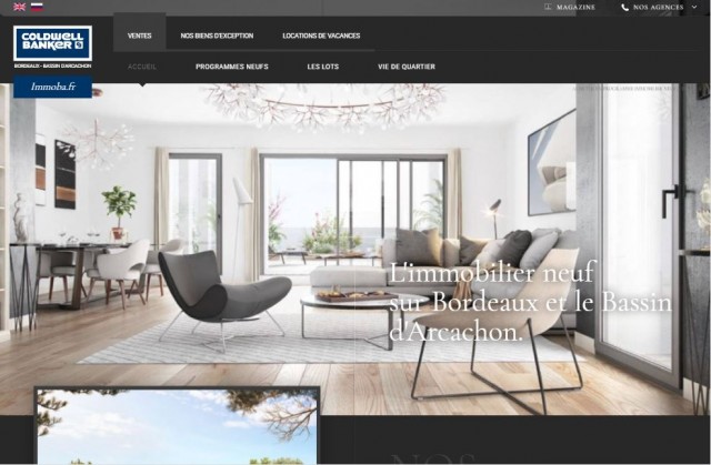 Appartement neuf en programme immobilier à Bordeaux - Coldwell Banker