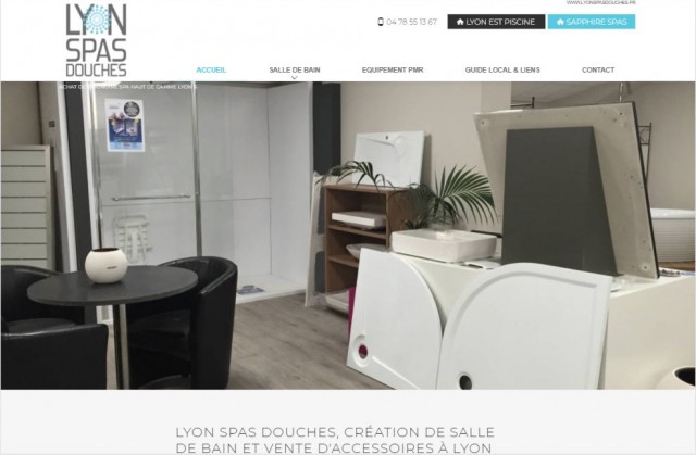 Baignoire spa avec jet à Lyon Presqu’île - Lyon Spas Douches