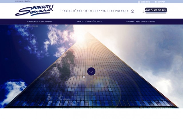 Communication visuelle et enseignes lumineuses en Normandie - Souard Publicité