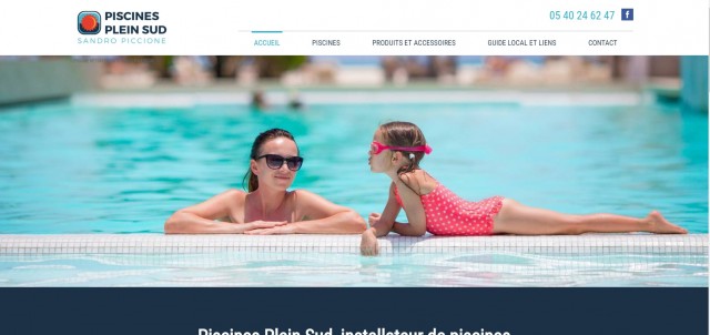 Faire construire une piscine à Langon - Piscines Plein Sud