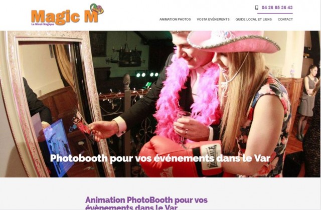 Organiser une animation photo pour un mariage dans le Var - Magic M