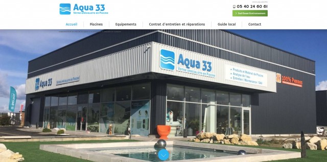 Constructeur de piscine proche de Bordeaux - Aqua 33