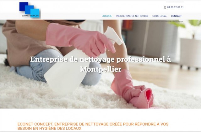 Prestations en nettoyage professionnel à Montpellier - Econet Concept