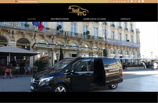 Louer un VTC à Bordeaux - Atout VTC