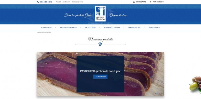 Grossiste en produits grecs et crétois à Marseille - Alpha Omega
