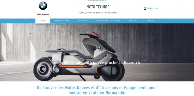 Concession BMW Motorrad à Rouen - Moto Technic