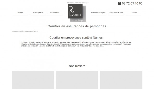 Comment souscrire une prévoyance lorsque l'on est une profession libérale à Nantes ? - R Daniel Courtage