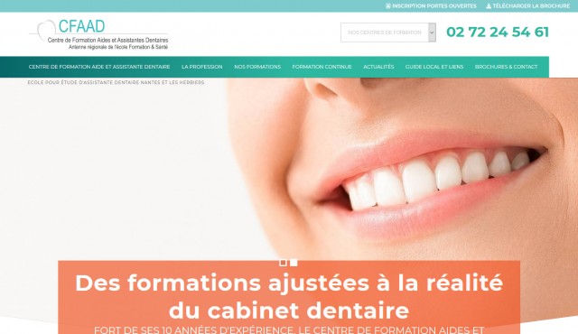 Comment devenir assistante dentaire à Nantes ? - CFAAD
