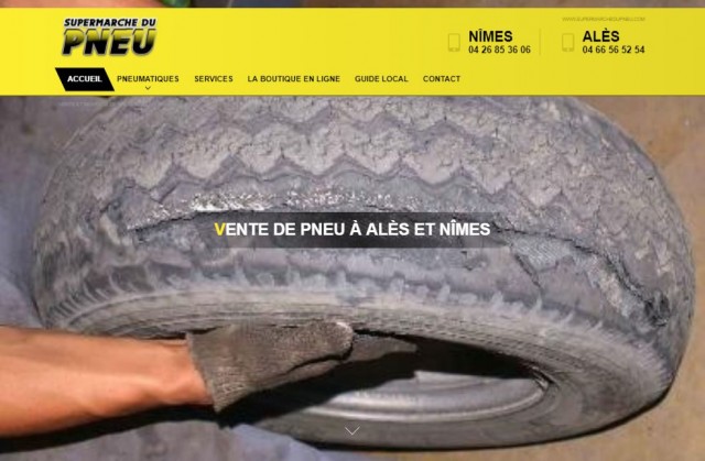 Où acheter des pneus pas chers sur Nîmes et Alès ? - Supermarché du Pneu