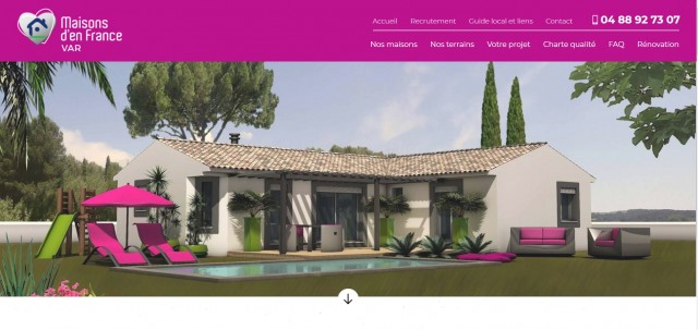 Faire construire une maison contemporaine Var - Maisons d'en France Var