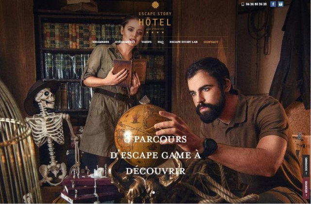 Où faire un Escape Game à Sommières ? - Escape Story Hôtel