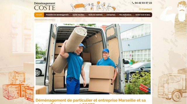Quelle entreprise pour un déménagement pas cher depuis Marseille ? - Déménagement COSTE