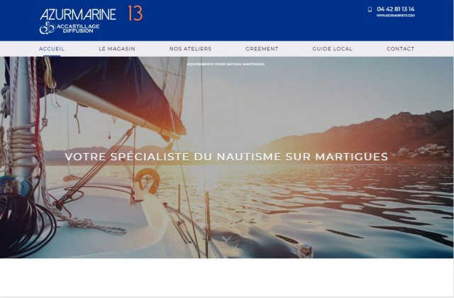 Où trouver des équipements pour bateaux à Martigues ? AZUR MARINE 13