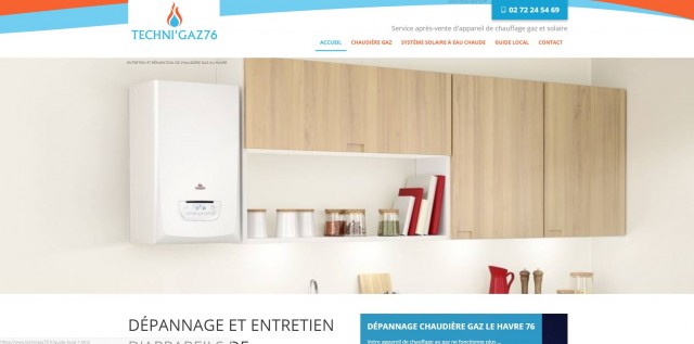Entreprise d'entretien de chaudière en Normandie - Techni Gaz