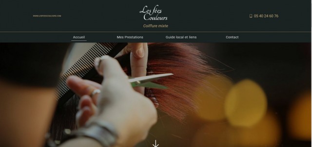Coiffeur pour relooking Cap Ferret - Les Fées Couleurs