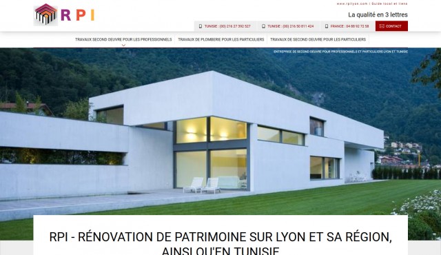 Quelle entreprise pour des travaux de second oeuvre à Lyon ? - RPI