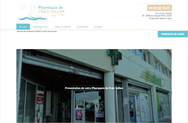 Pharmacie et parapharmacie à Frais-Vallon Marseille - pharmaciedefraisvallon