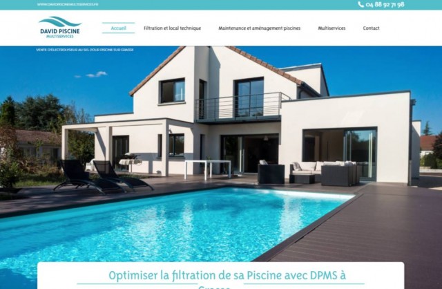 Quelle entreprise pour une réparation de piscine creusée à Grasse - David Piscine Multiservices
