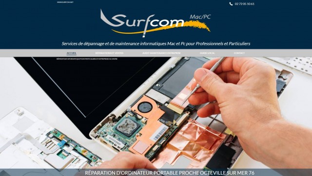 Où faire réparer mon ordinateur portable au Havre ? - Surfcom