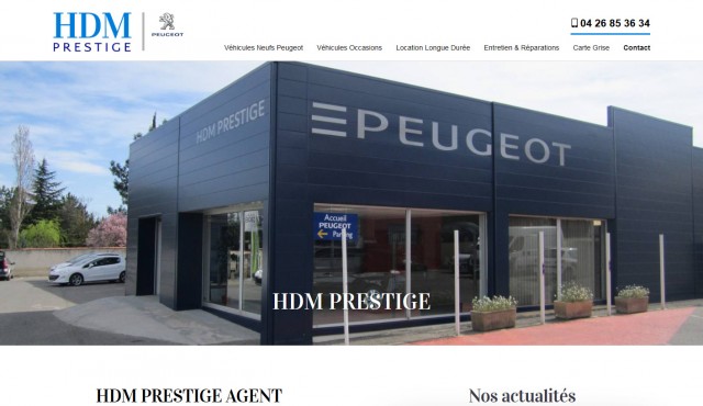 Où acheter sa voiture Peugeot d'occasion à Saint-Maximin ? - HDM Prestige