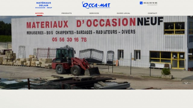 Magasin de matériaux de construction près de Bordeaux - Occa Mat