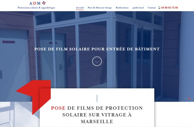 Comment poser un film de protection sur du vitrage à Marseille ? - A.D.M.