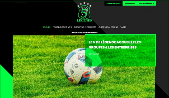 Où jouer au foot en intérieur près de Lyon ? - Le 5 de légende