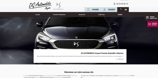 DS Store à Meyzieu - DG Automobiles