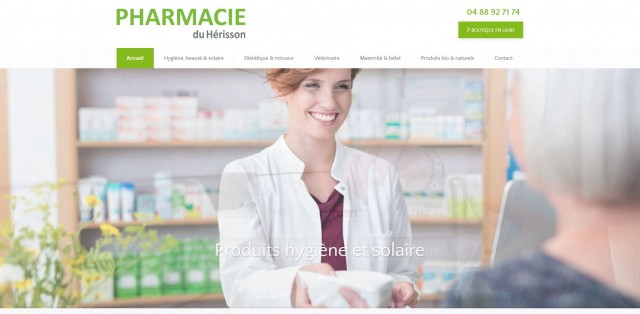 Vente en ligne de produits de parapharmacie - Pharmacie du Hérisson
