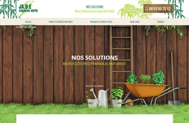 Quelle entreprise pour la pose d'un mur anti-bruit dans le Var ? - JADE Espaces Verts