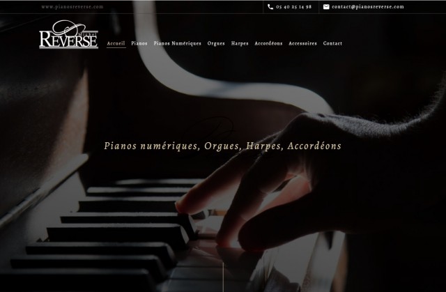 Magasin de musique à Mérignac - Pianos Michel Reversé